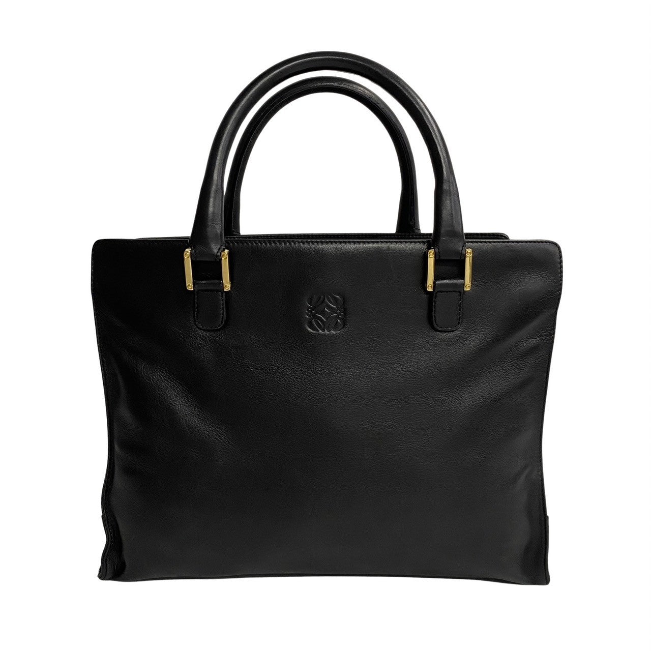 Leather Anagram Handbag