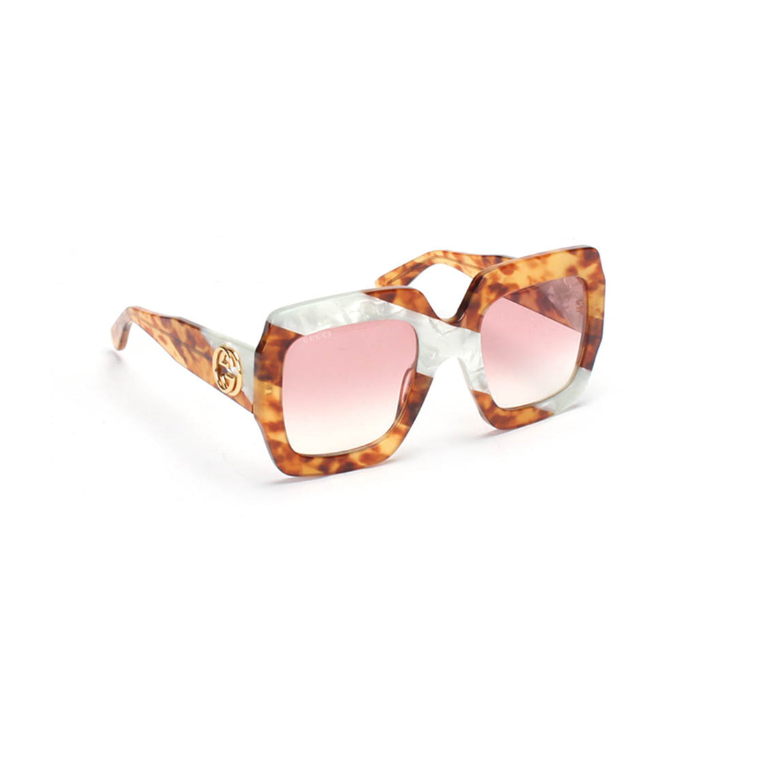 Oversized Square Tinted Sunglasses GG0178S