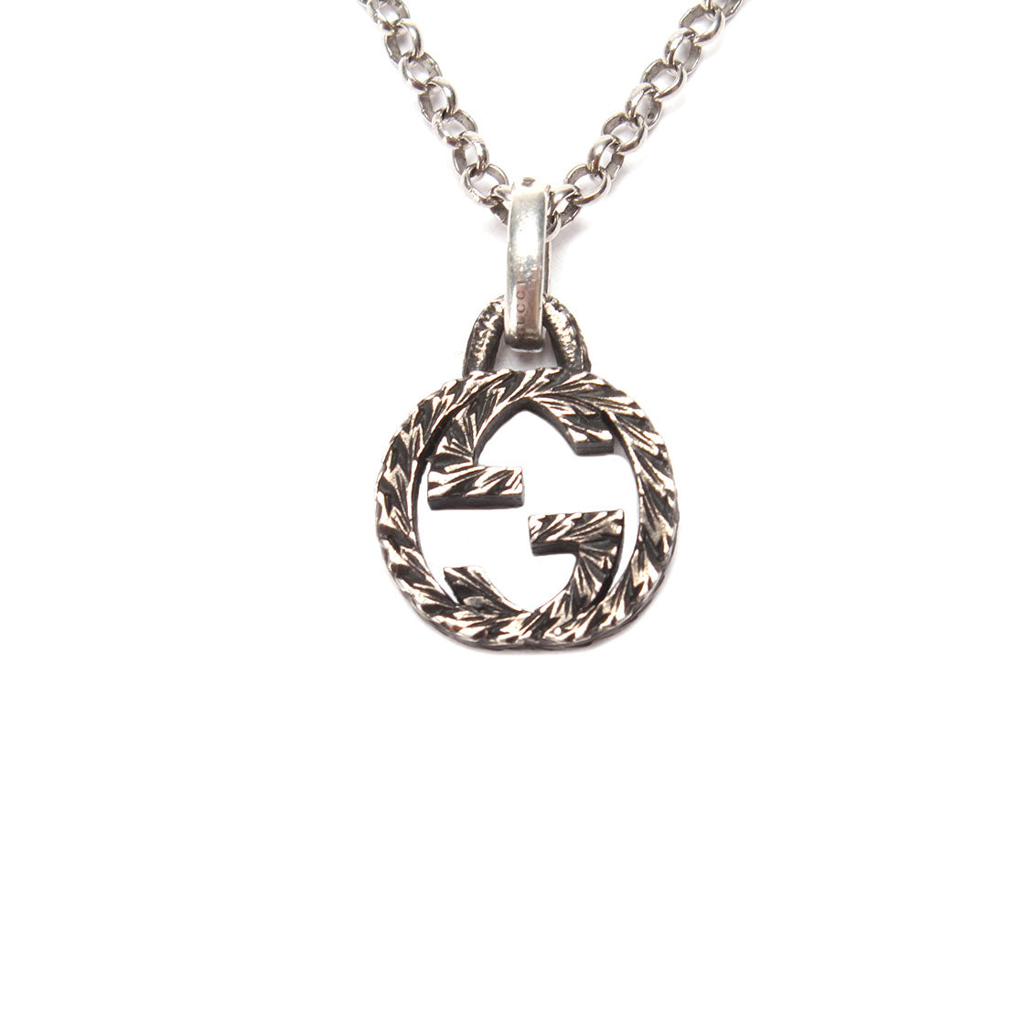 GG Interlocking Pendant Necklace