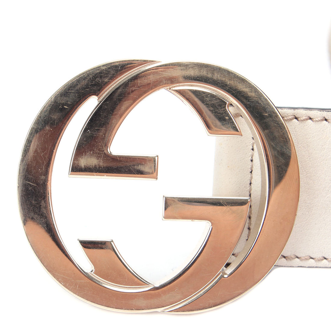 Interlocking G Canvas Belt