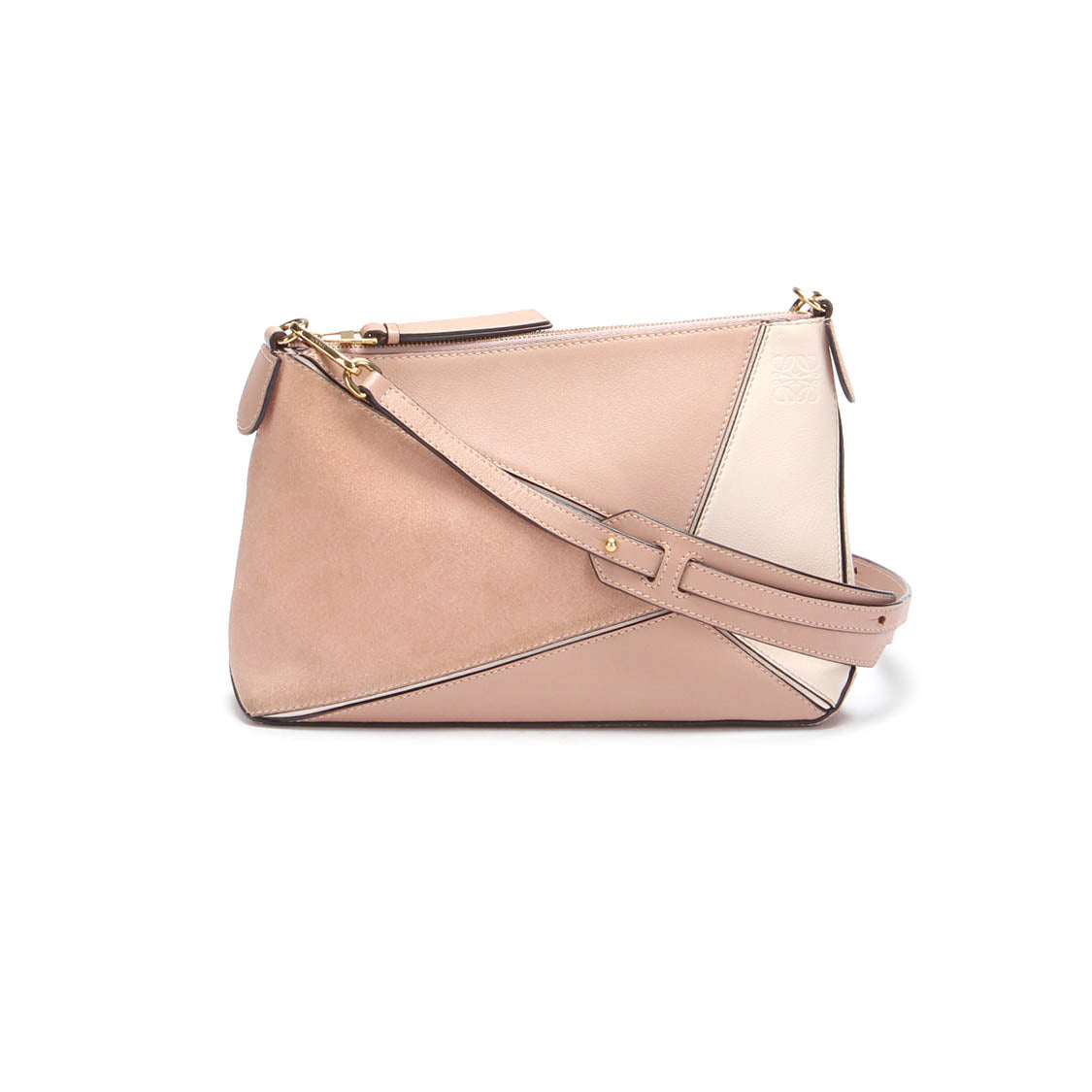 Leather Puzzle Crossbody Bag