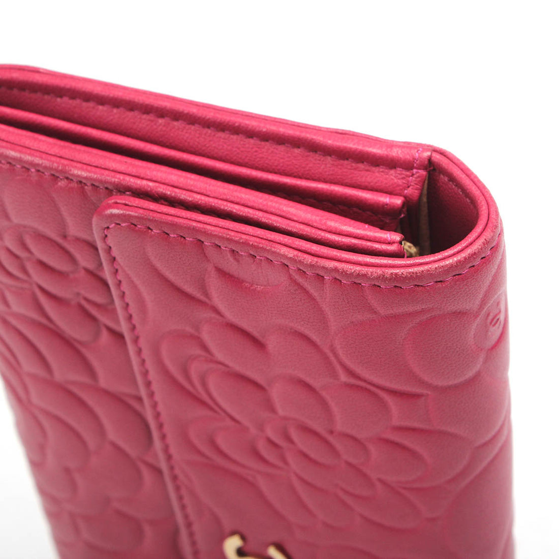 Camellia Flap Wallet