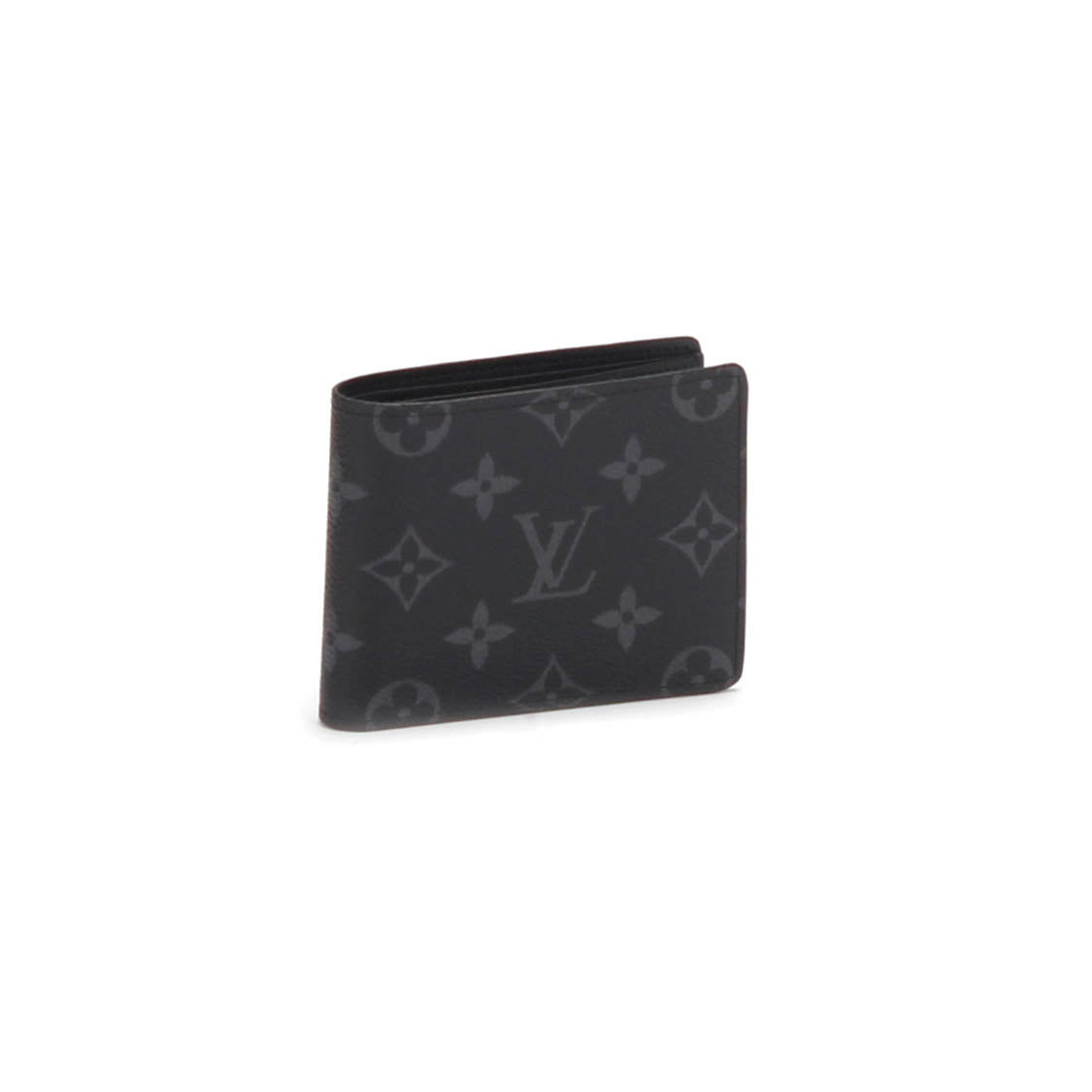 Louis Vuitton NEW Multiple Wallet Monogram Eclipse Canvas Black
