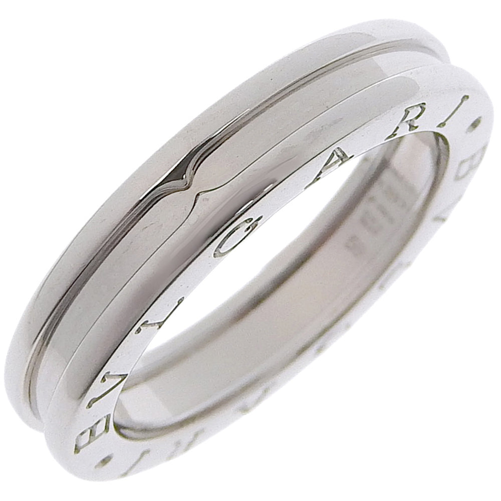 Bulgari B-zero1 Size 18 Ring in K18 White Gold, Single Band, Italian Made - Men's Used in SA Rank