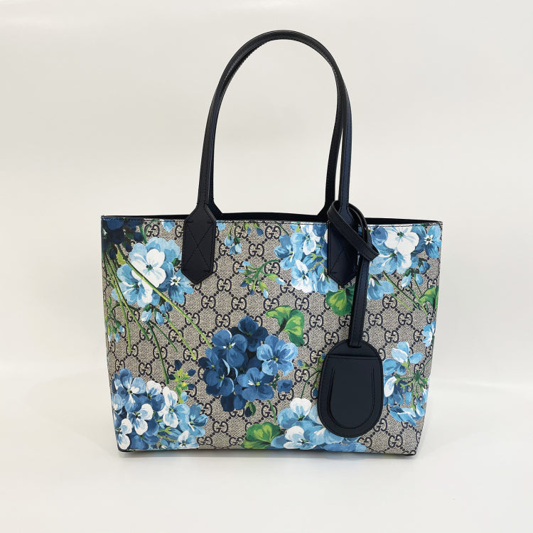 GG Supreme Blooms Small Reversible Tote