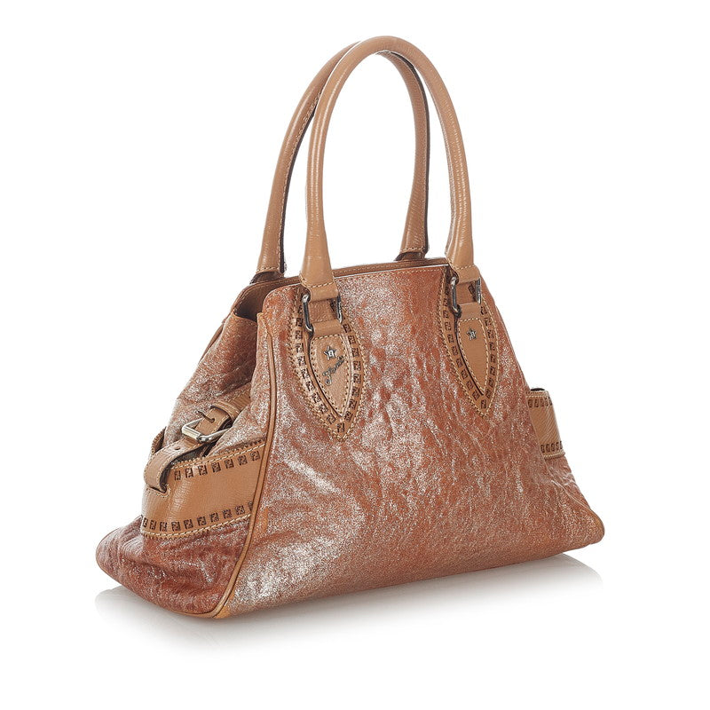 Etniko Leather Handbag 22H 8BN157 VX3 078