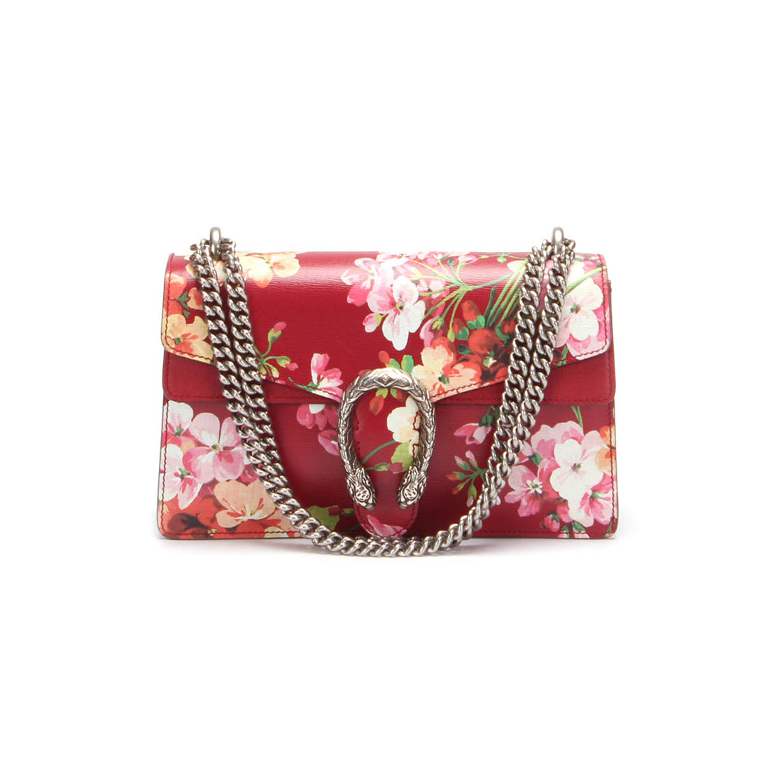 Small Dionysus Blooms Cerise Shoulder Bag 400249