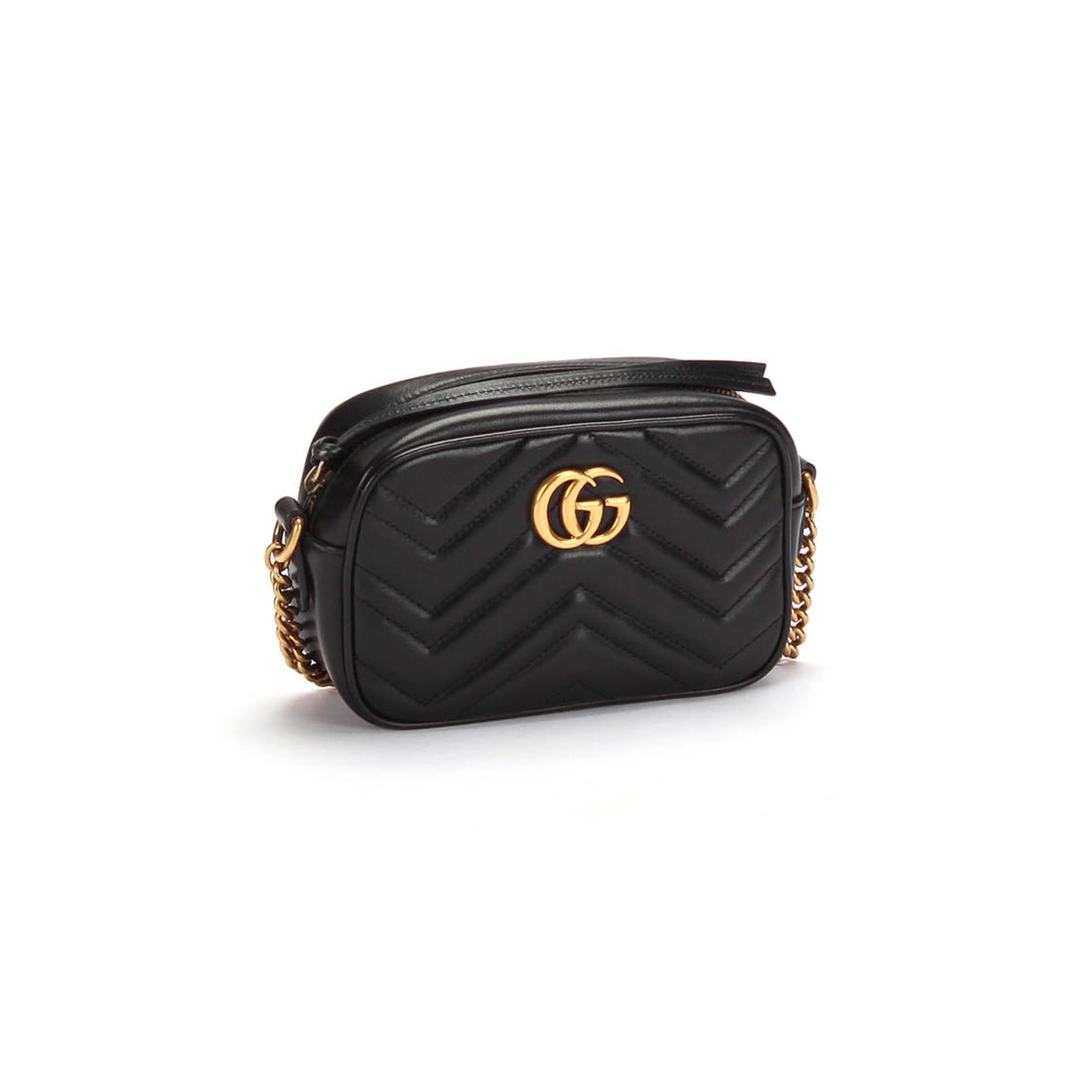 Mini GG Marmont Matelasse Crossbody Bag 448065