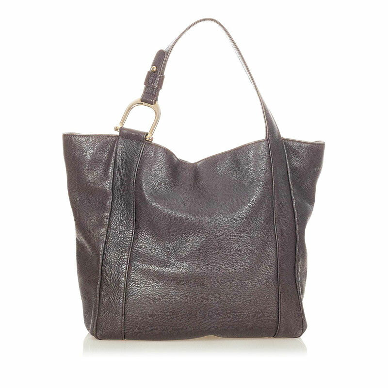 Large Greenwich Leather Tote Bag 341496