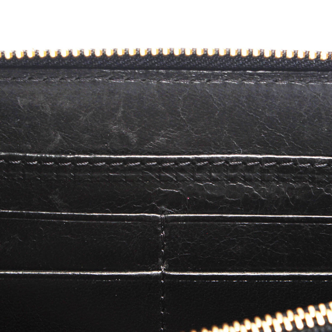 Leather Long Wallet