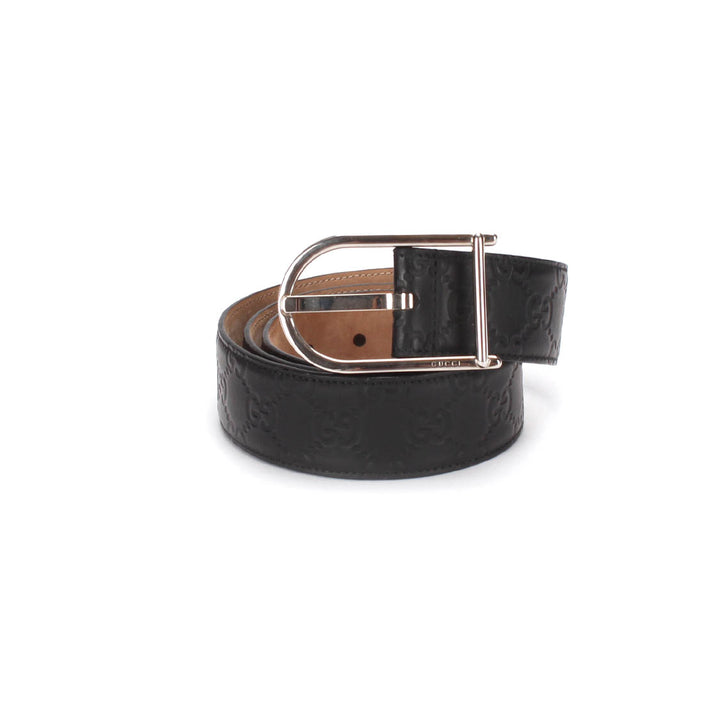 Guccissima Leather Belt 245868