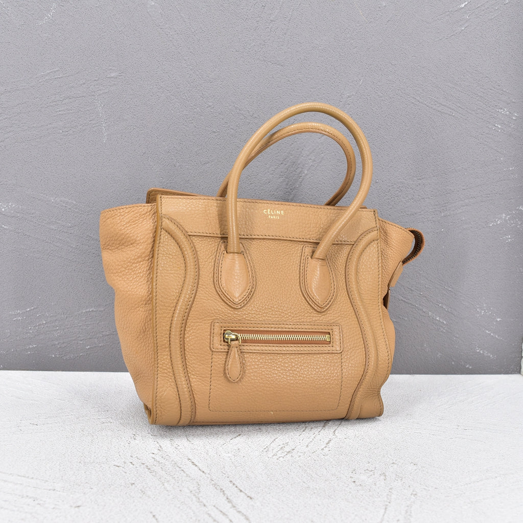 Leather Luggage Tote Bag