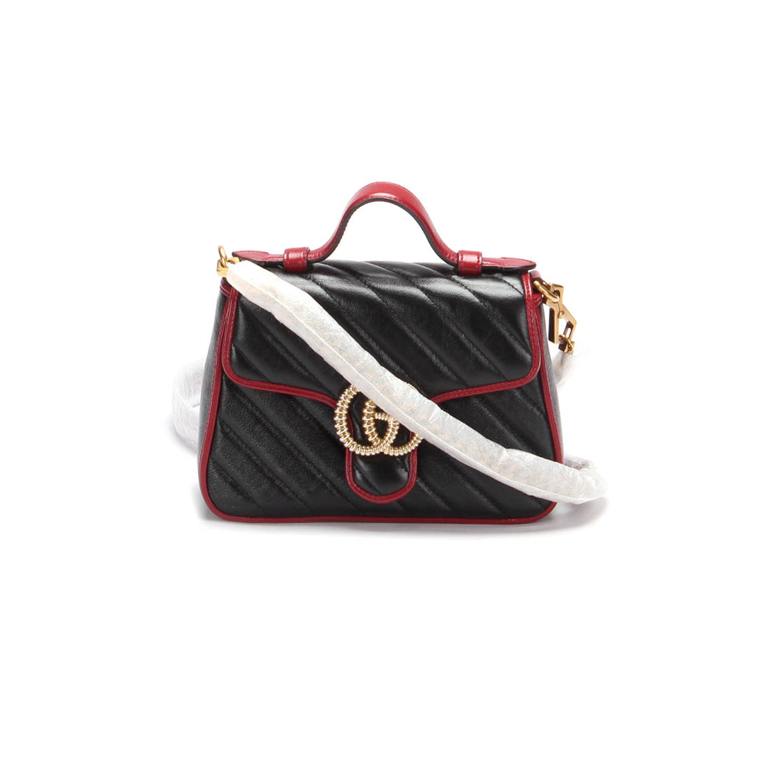 GG Marmont Mini Top Handle Bag 583571