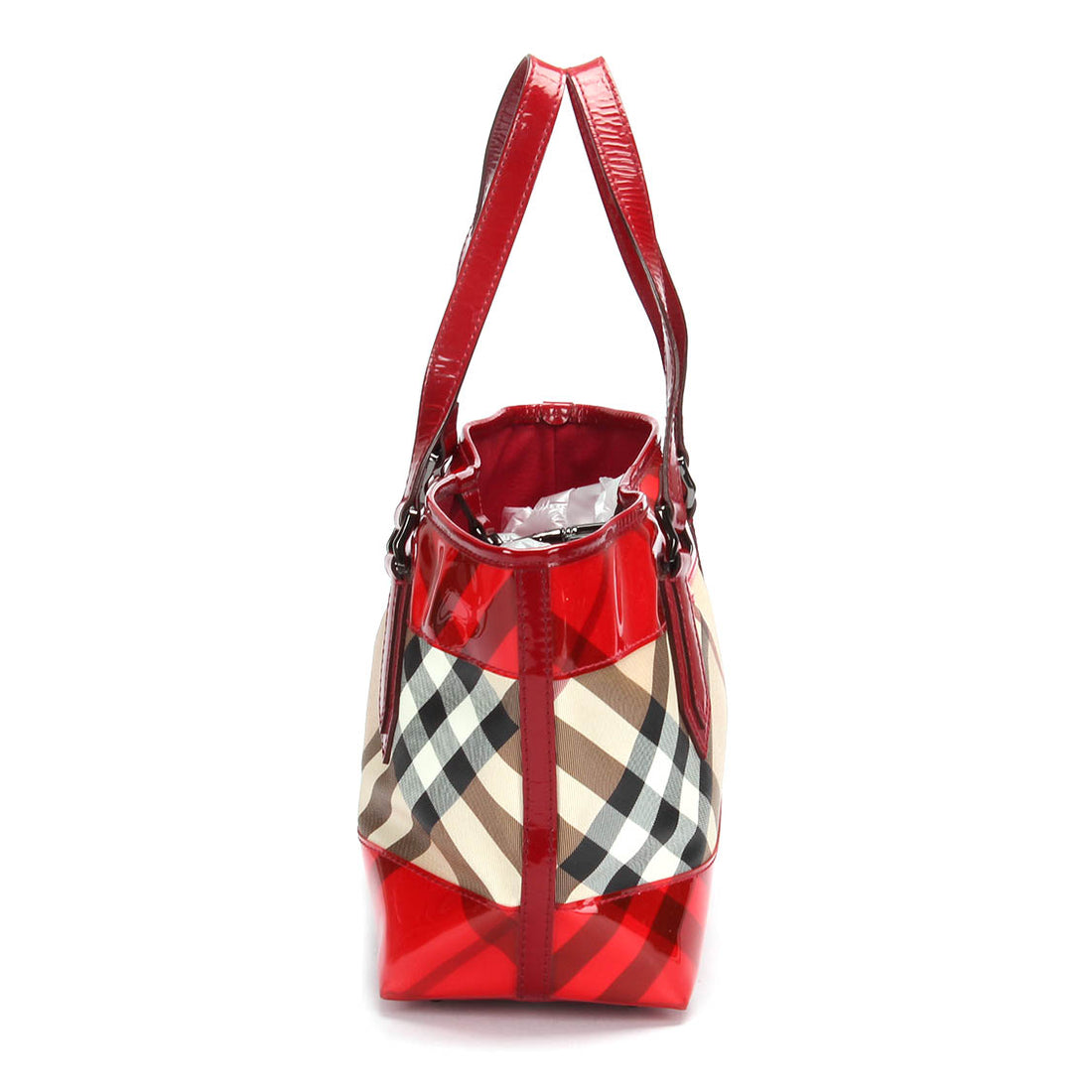 Supernova Check Tote Bag