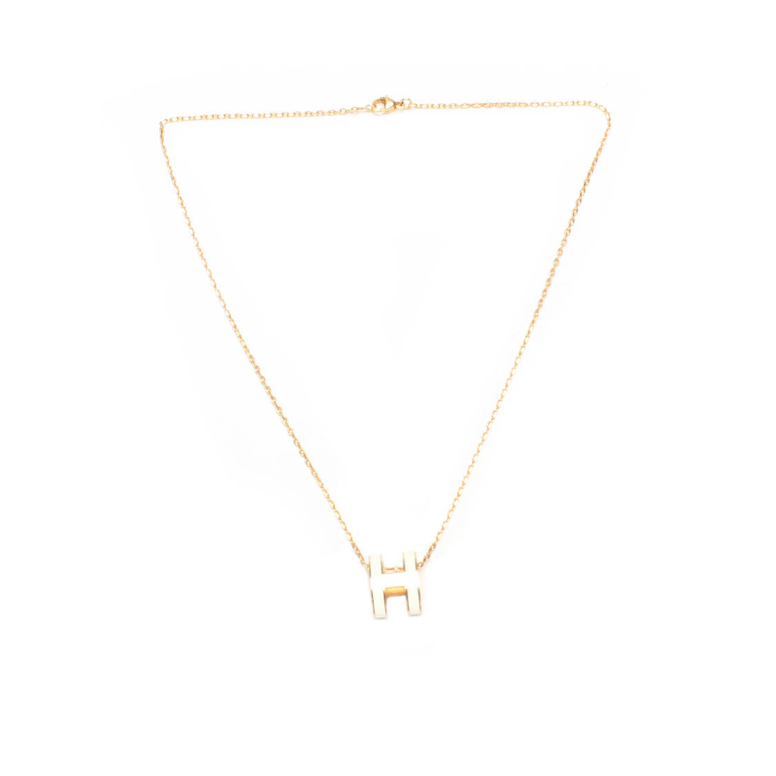 Pop H Pendant Necklace