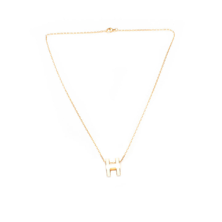 Pop H Pendant Necklace