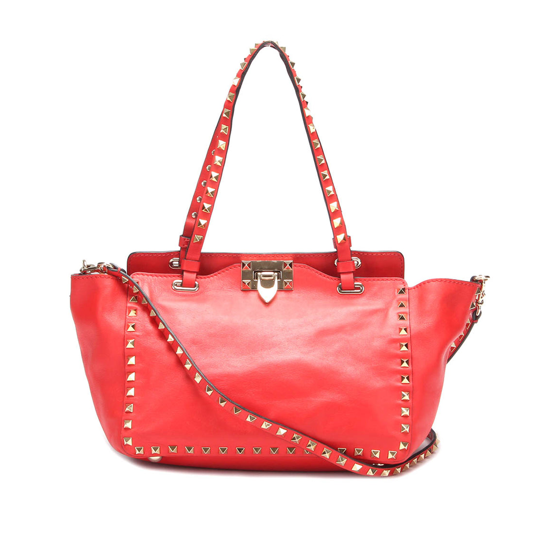 Rockstud Leather Tote Bag BS-I037BOL2