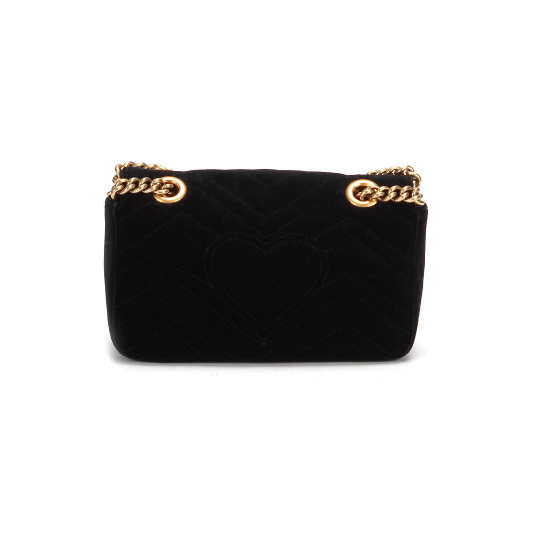 Mini GG Marmont Velvet Shoulder Bag 446744