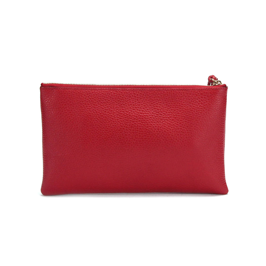 Large Bamboo Leather Clutch Bag 449652