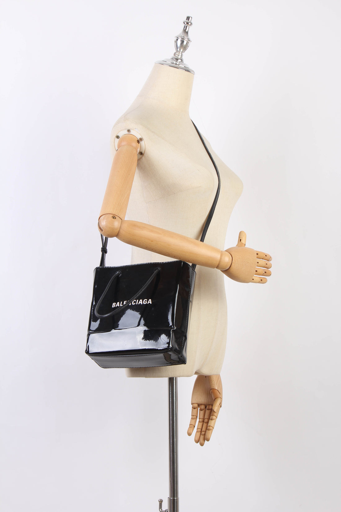 Patent Leather XXS North South Shopper Tote