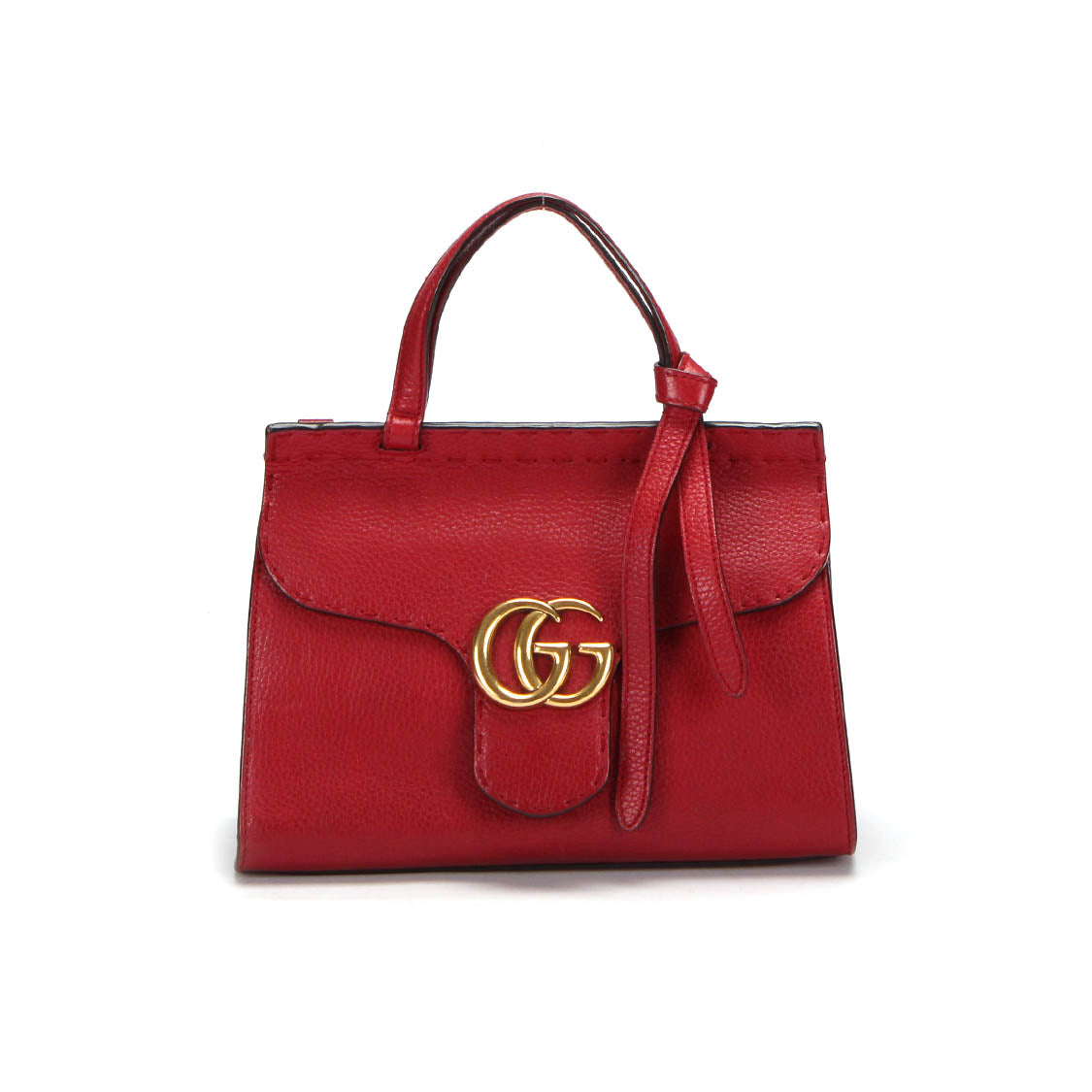GG Marmont Gerained Leather Mini Top手柄442622