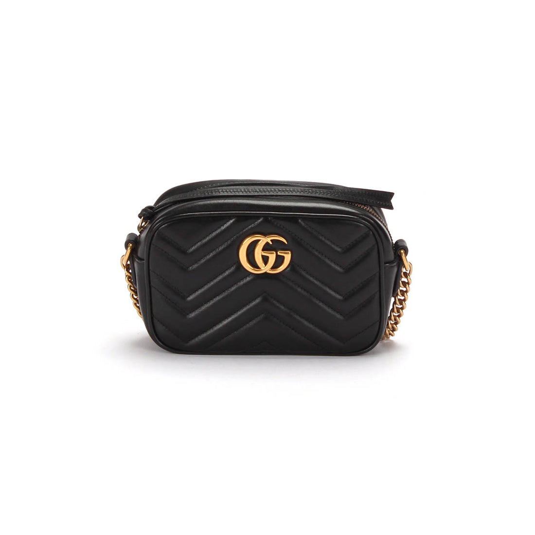 Mini GG Marmont Matelasse Crossbody Bag 448065