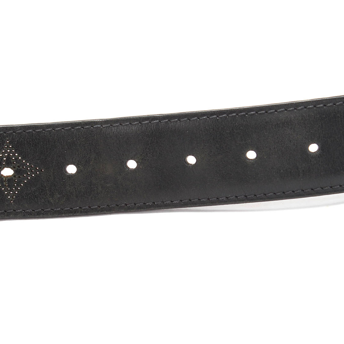 Monogram Perforated Leather Belt