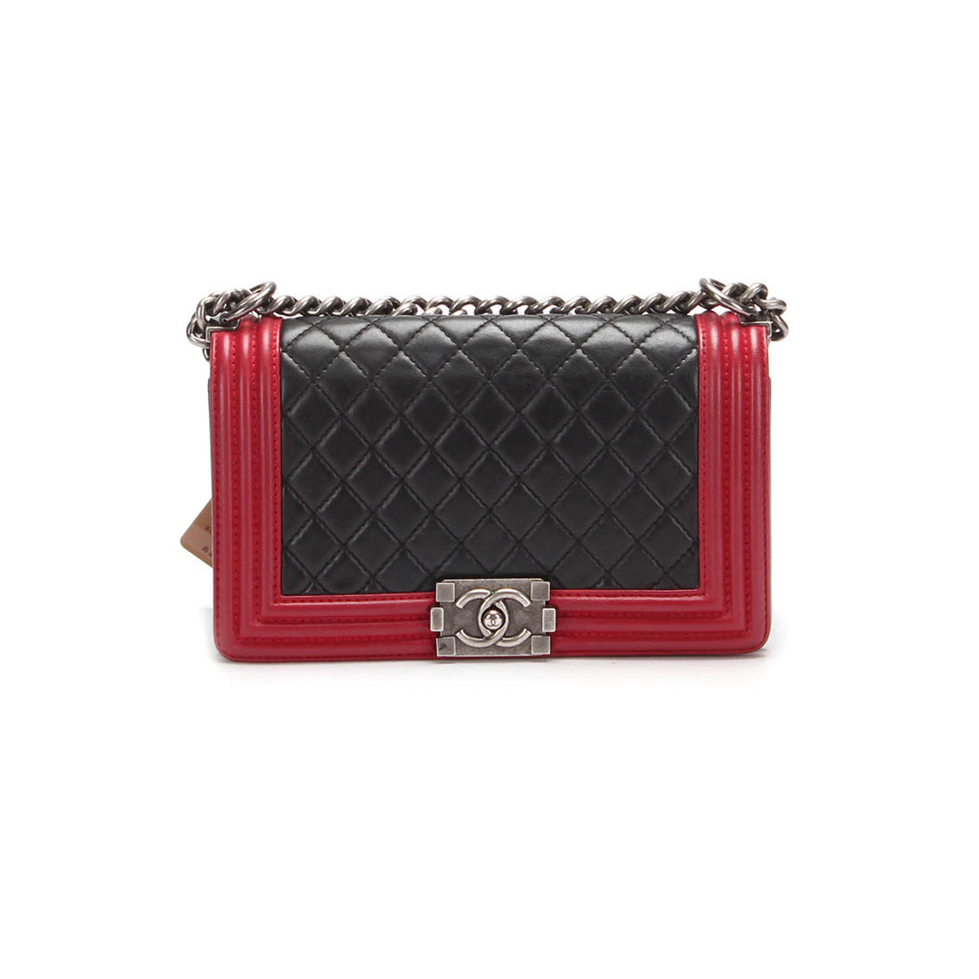 Quilted Leather Le Boy Flap Bag