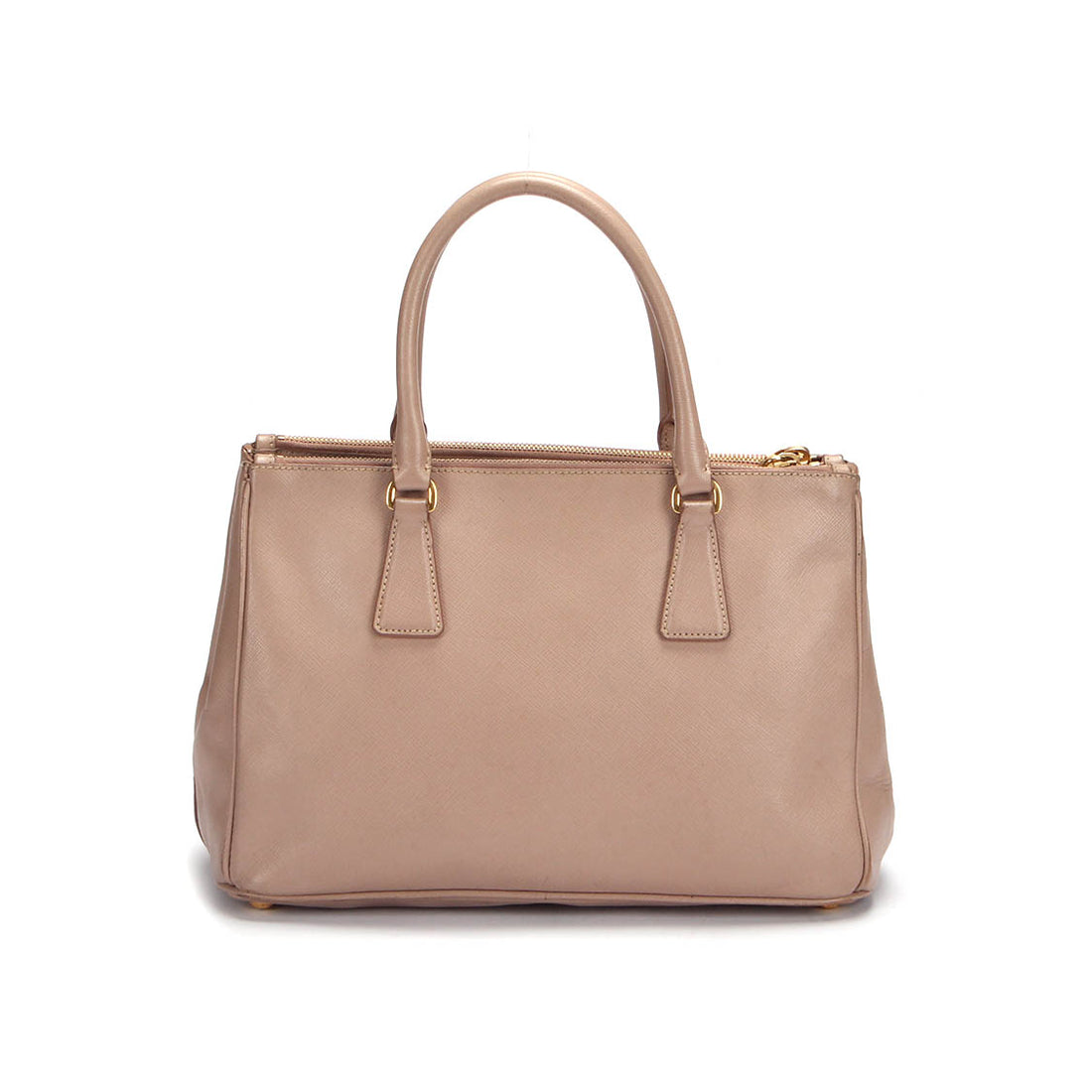 Saffiano Double Zip Galleria Tote Bag