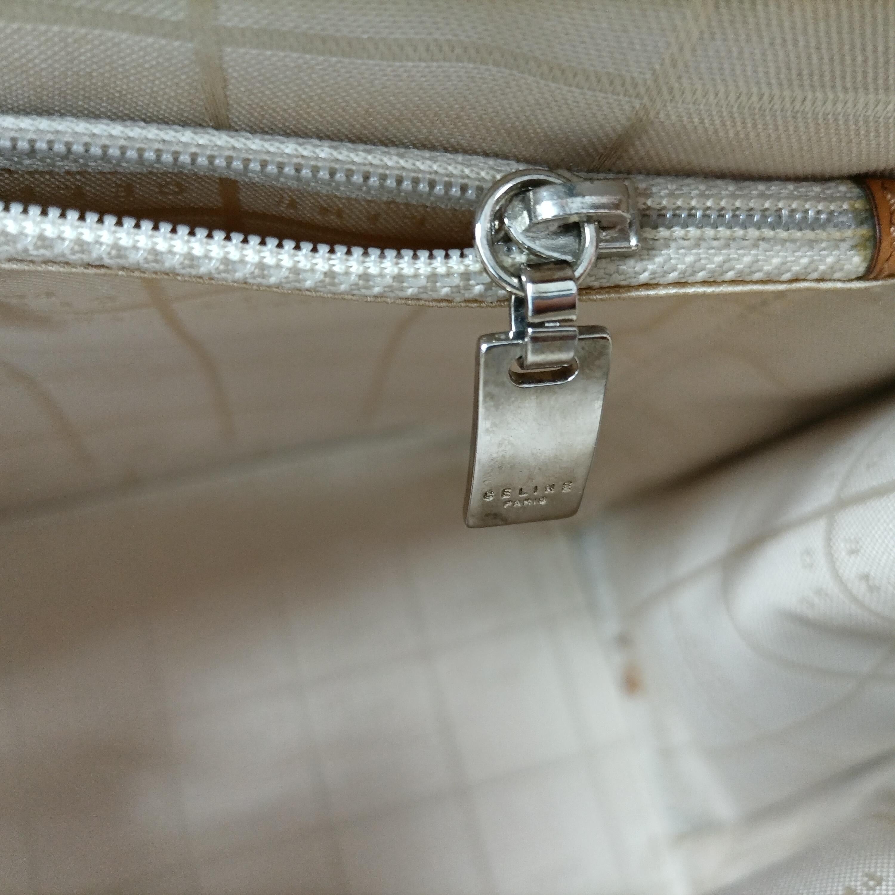 Leather Metal Handle Bag