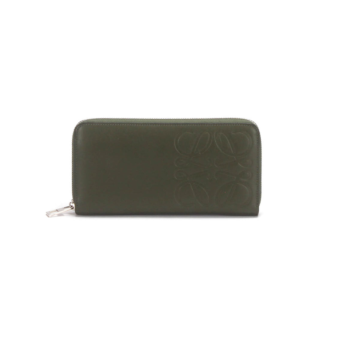 Anagram Leather Long Wallet