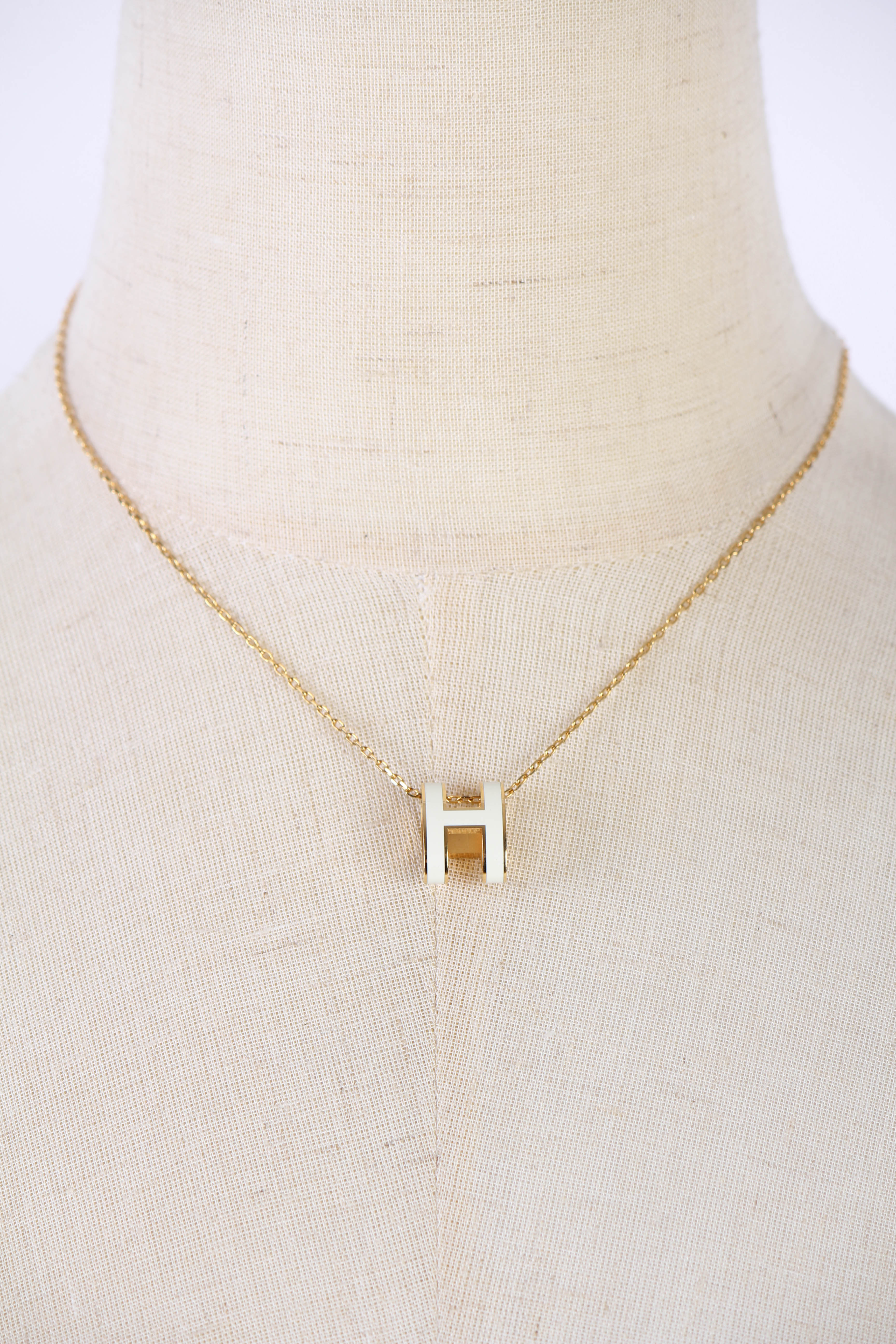 Pop H Pendant Necklace