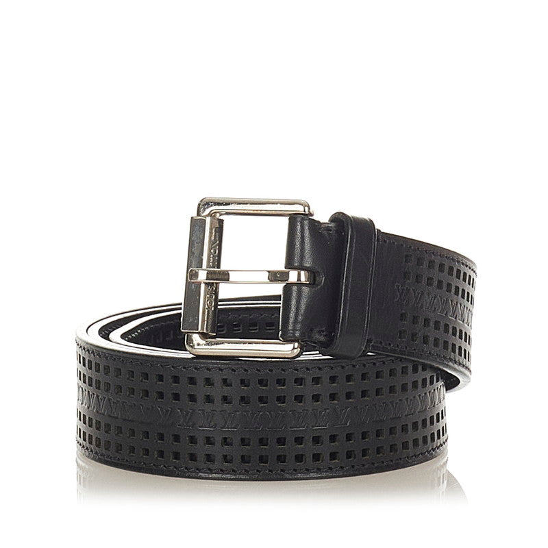 Perforated Leather Belt Ｍ9866