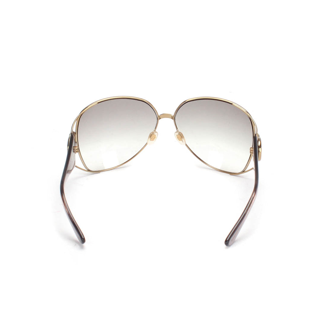 Oversized Round Tinted Sunglasses