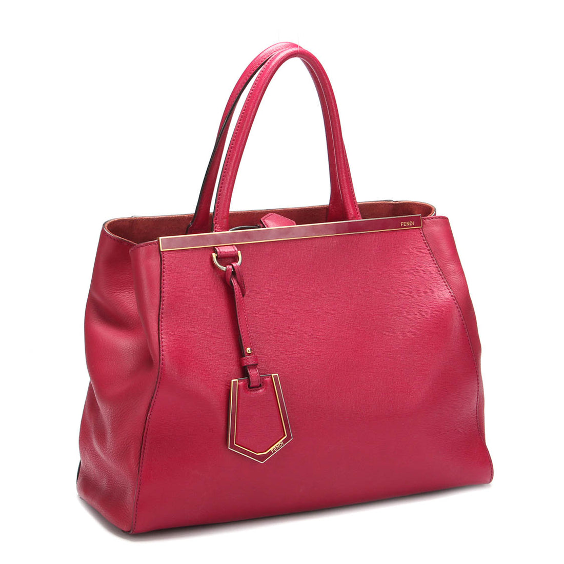 Medium 2Jours Elite Leather Tote Bag 8BH250-D7E