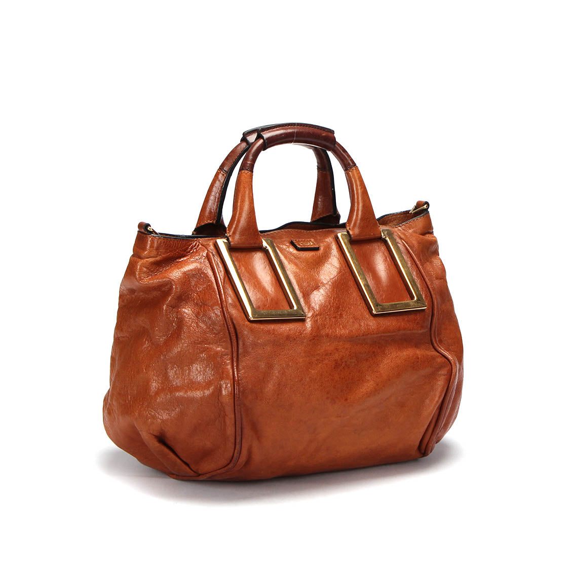 Chloe Ethel Leather Shoulder Bag Leather Shoulder Bag in Fair condition
