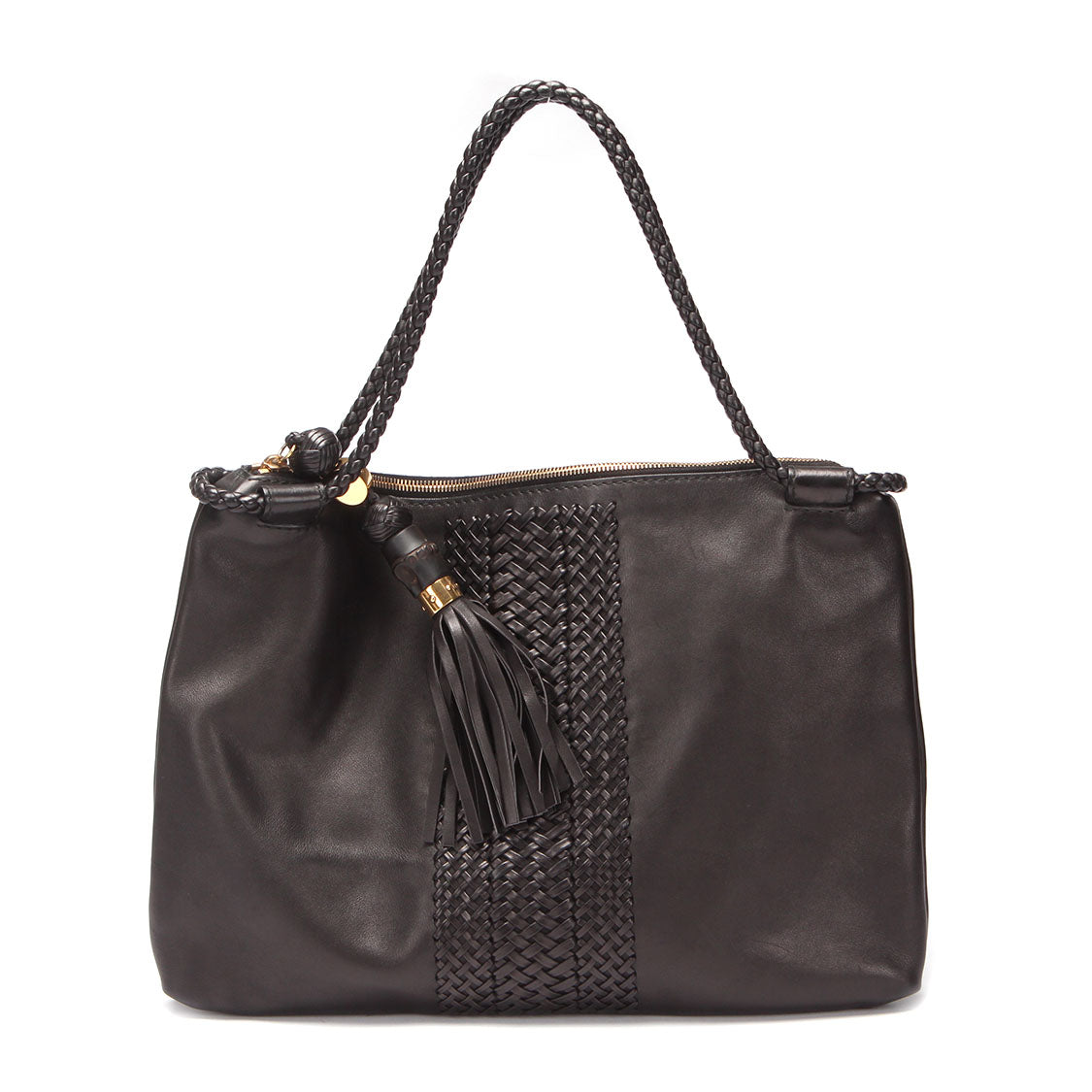 Gucci Leather Medium Handmade Shoulder Bag Leather Shoulder Bag 263952 in Good condition