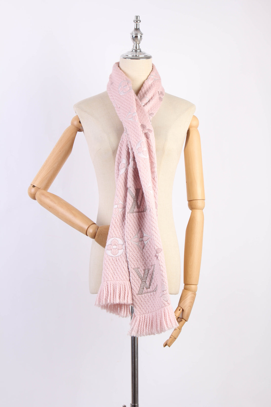 Monogram Wool Silk Scarf