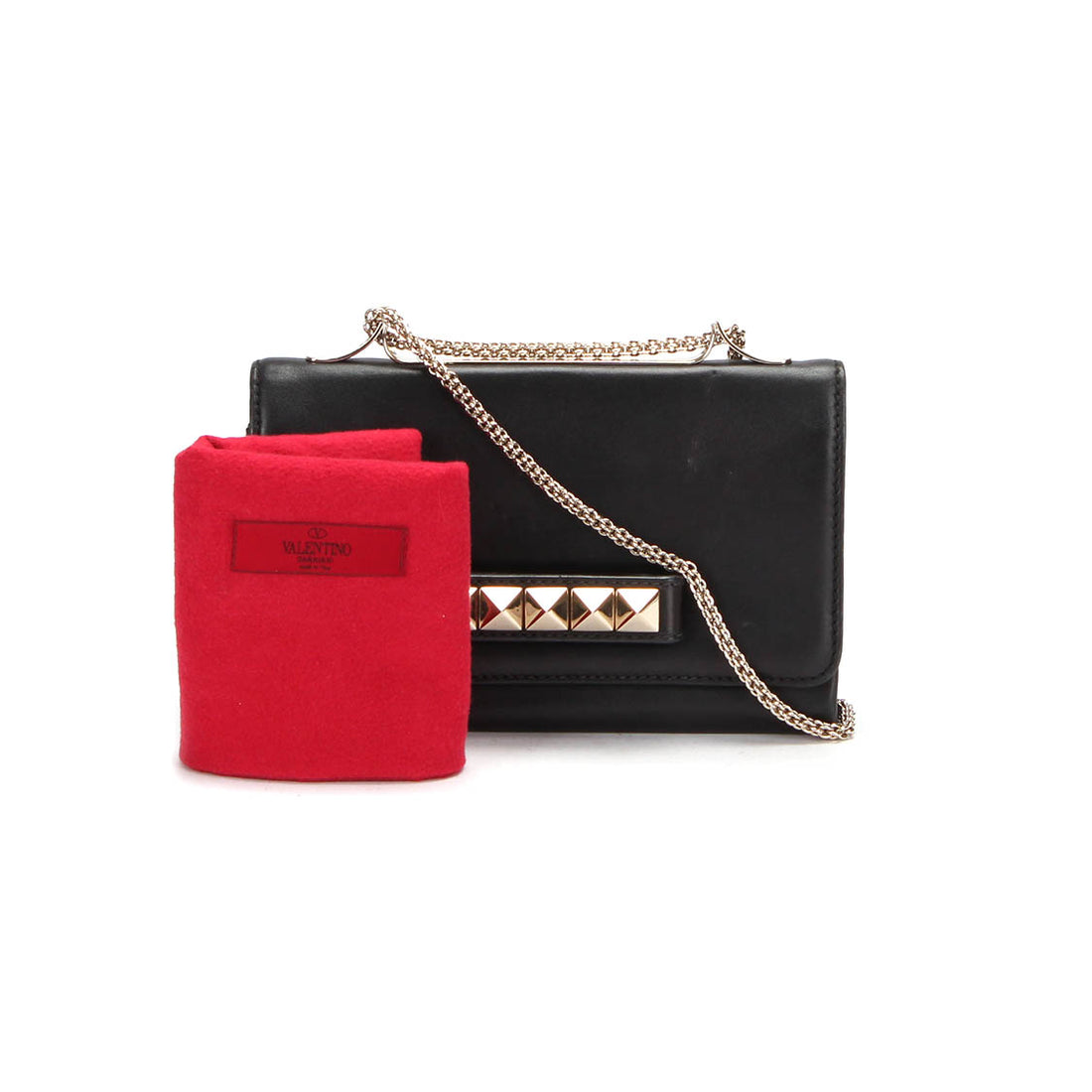 Rockstud Leather Crossbody Bag