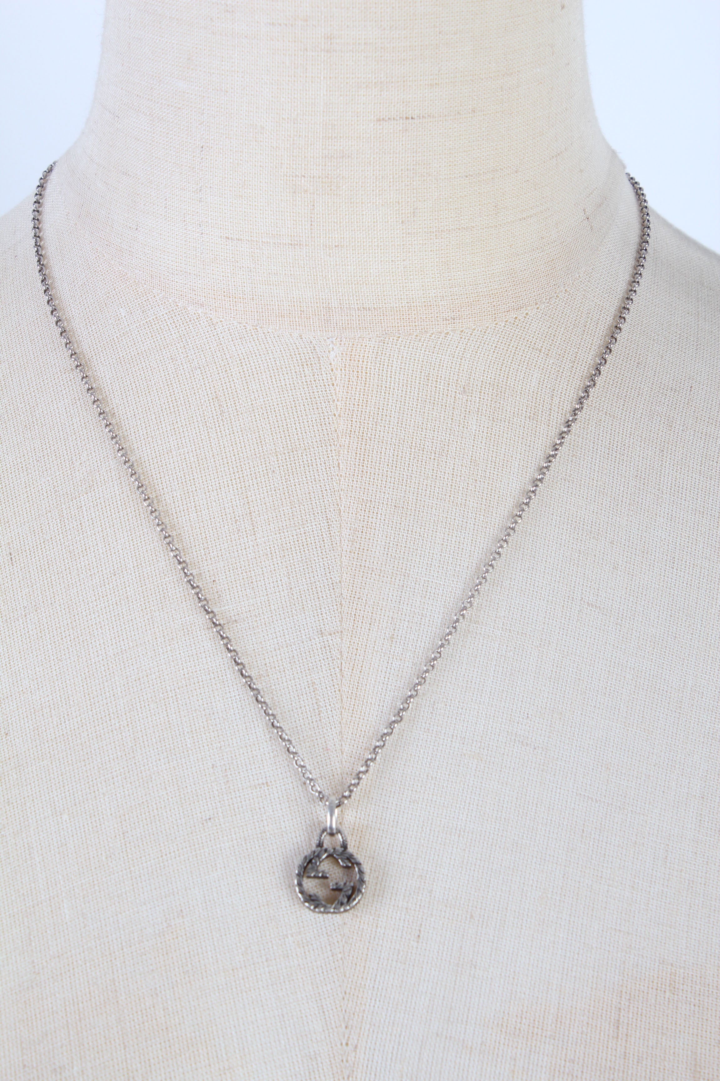 Interlocking G Pendant Necklace