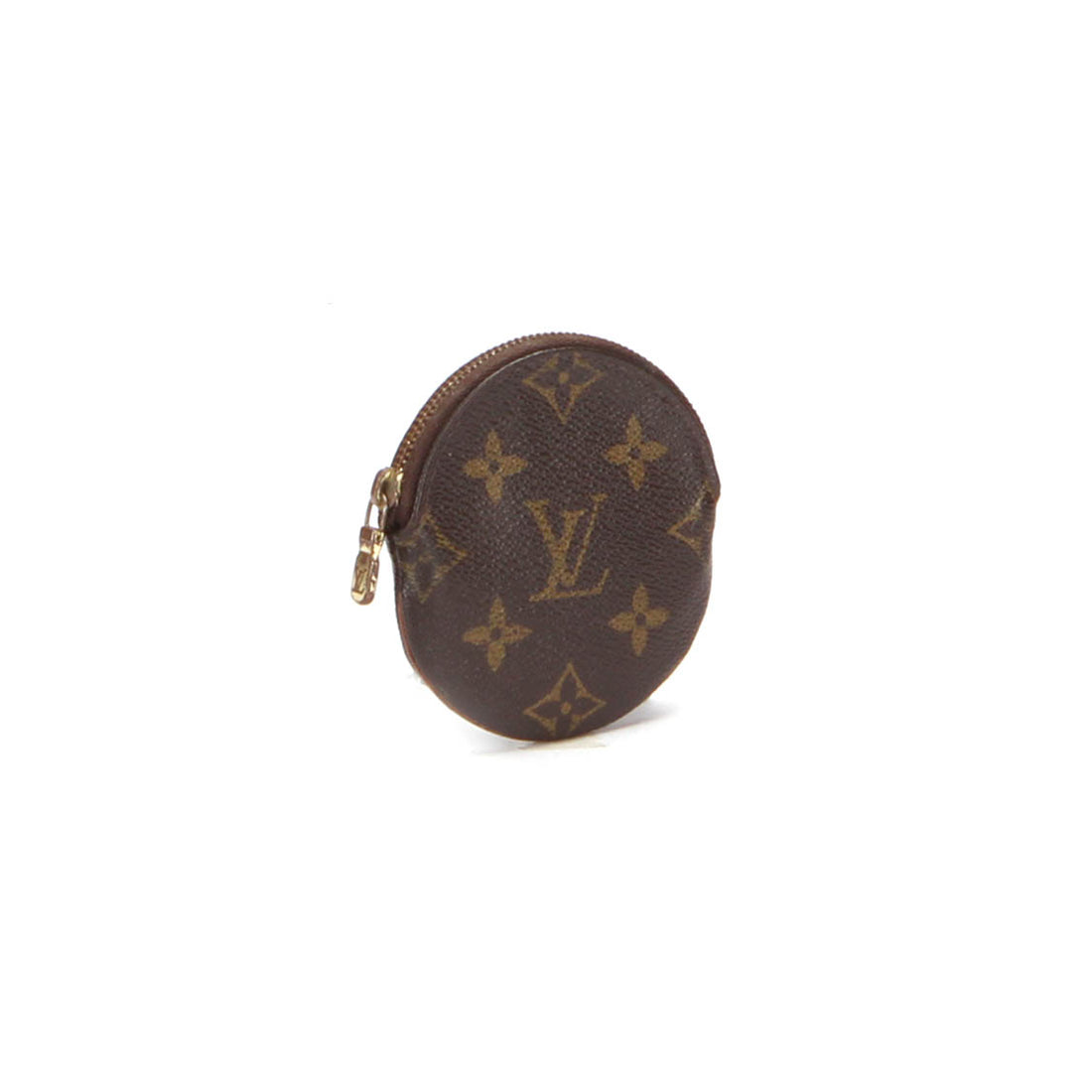 Monogram Round Coin Purse