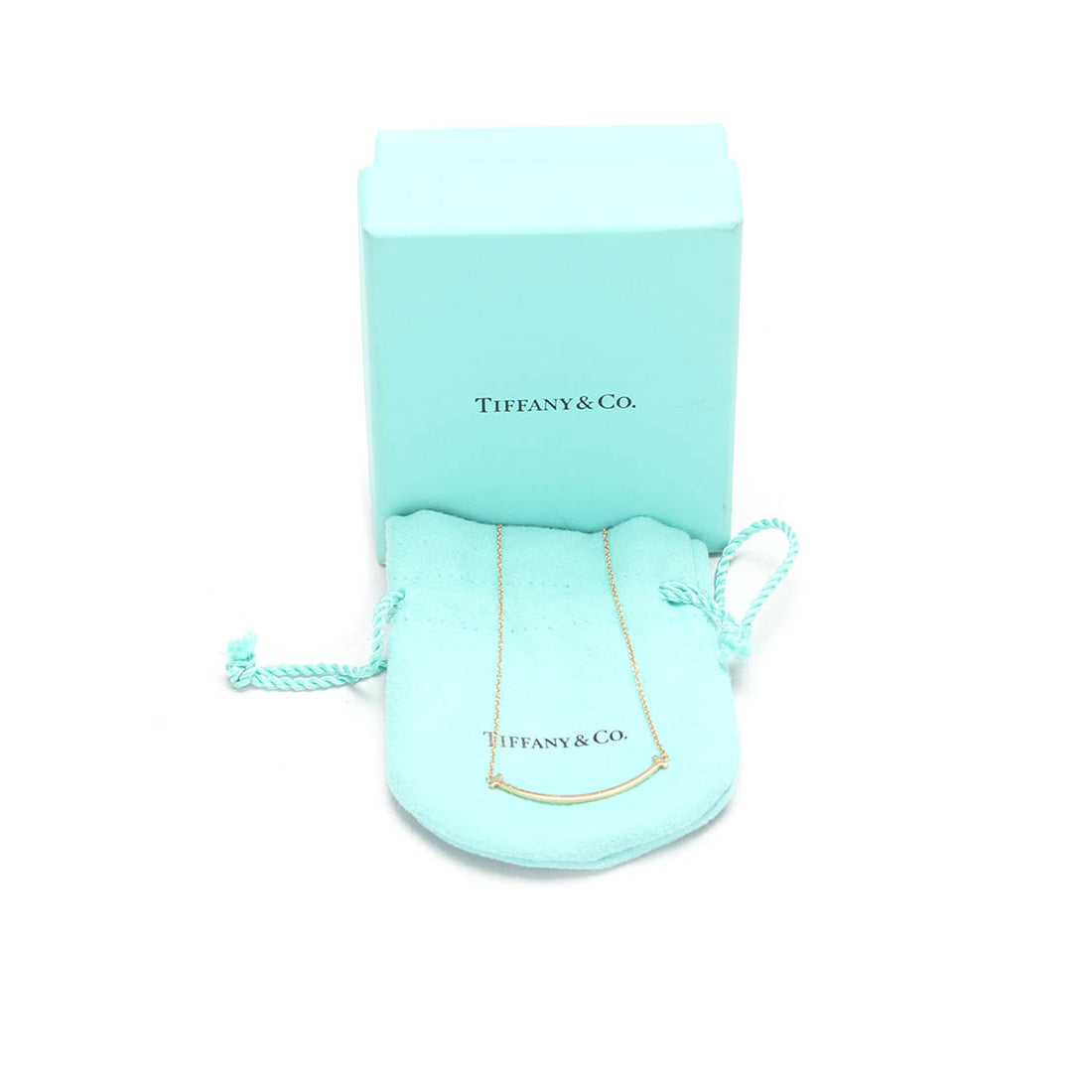 Tiffany T Smile Pendant Necklace