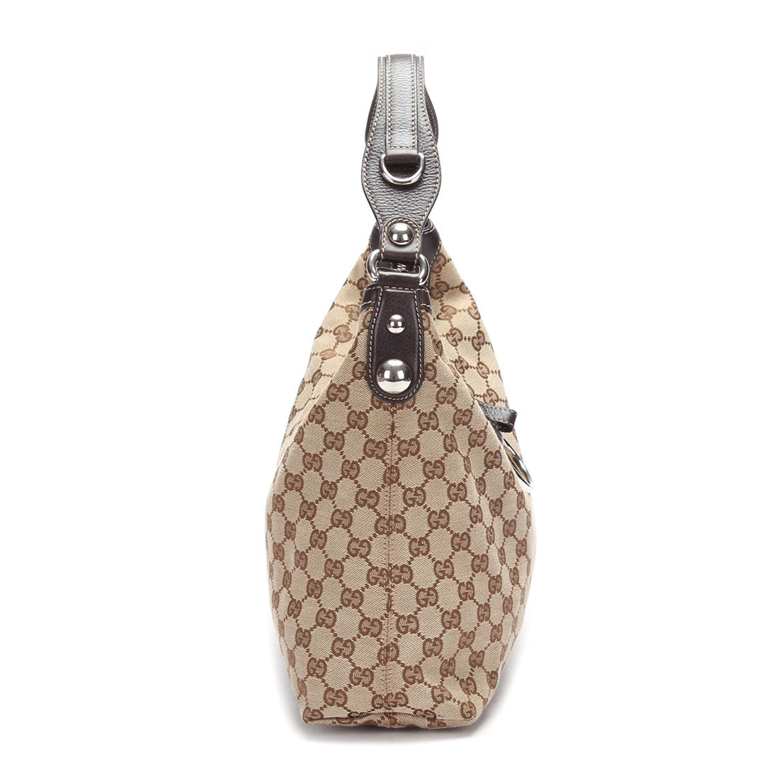 GG Canvas Icon Bit Hobo Bag