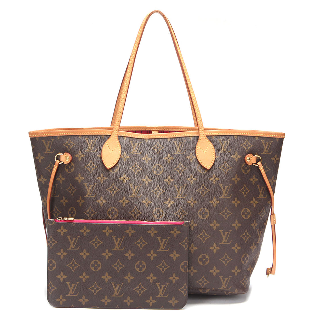 Monogram Neverfull MM with Pouch