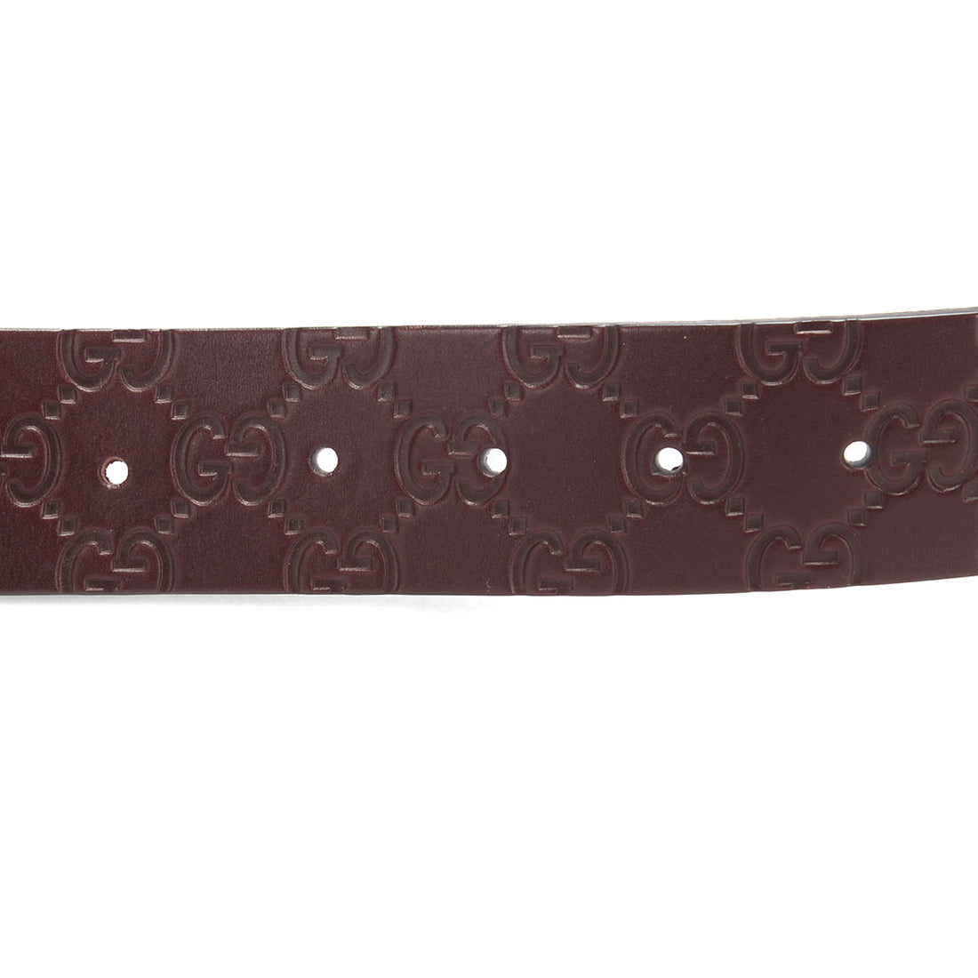 Guccissima Leather Belt 132320