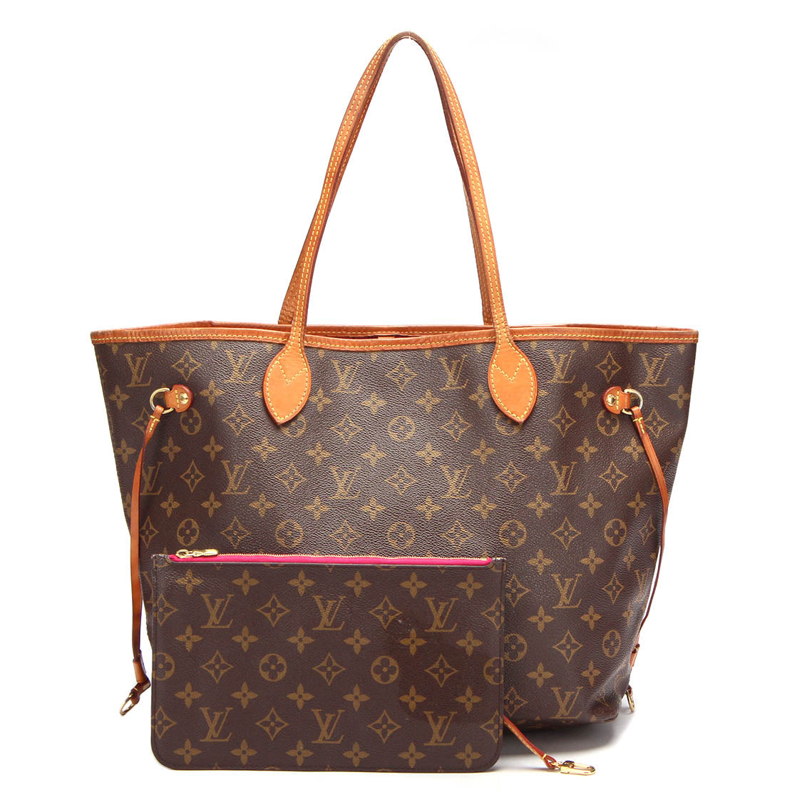 Monogram Neverfull MM with Pouch