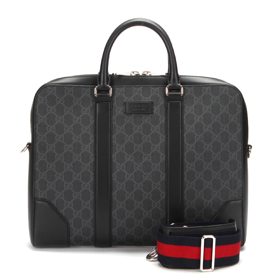 GG Supreme Web Briefcase 474135