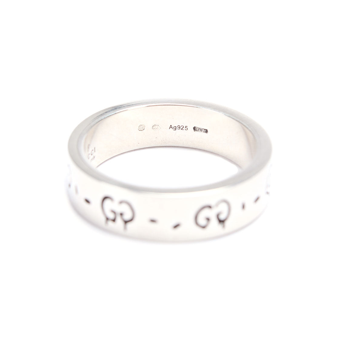 Sterling Silver GG Ghost Ring