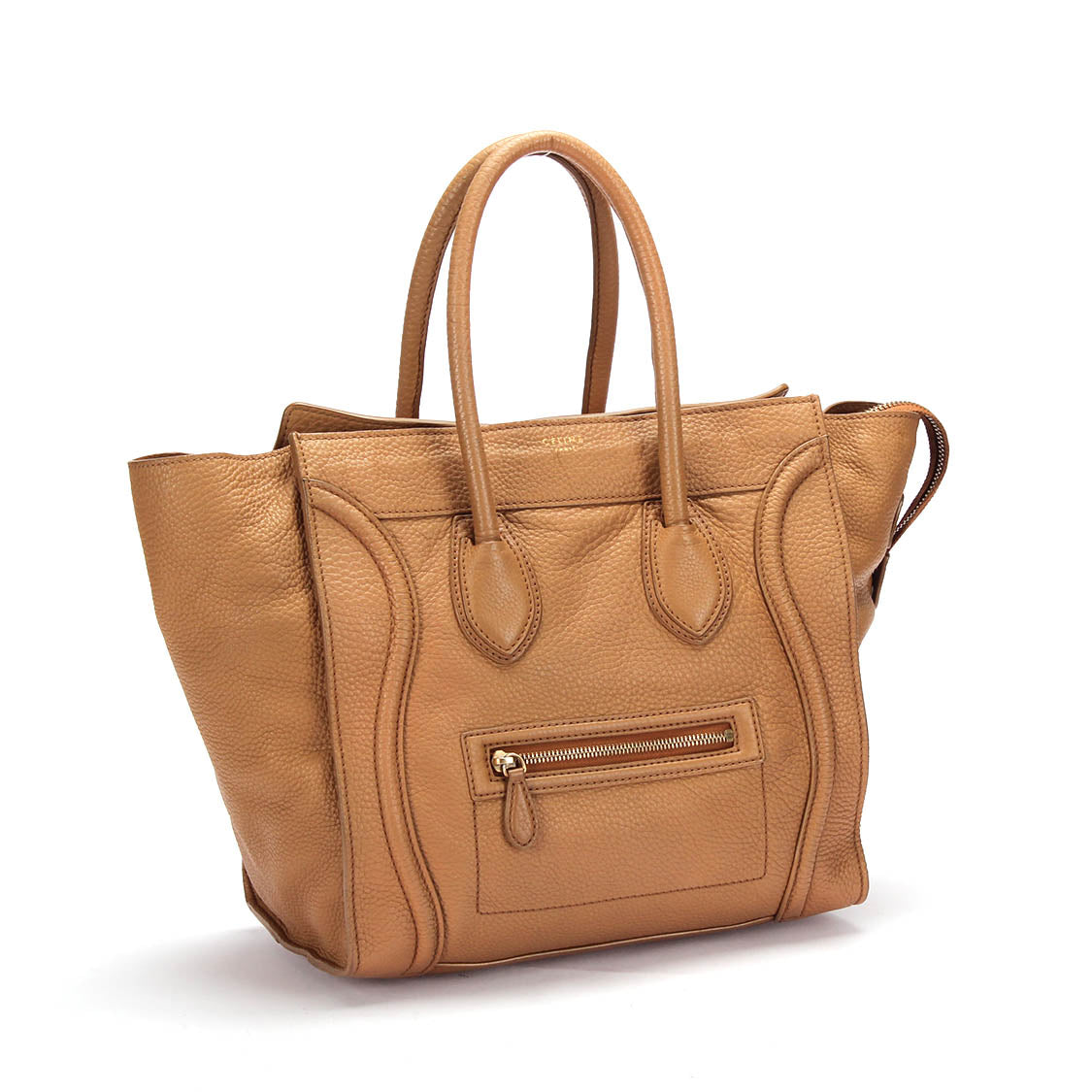 Luggage Leather Tote Bag