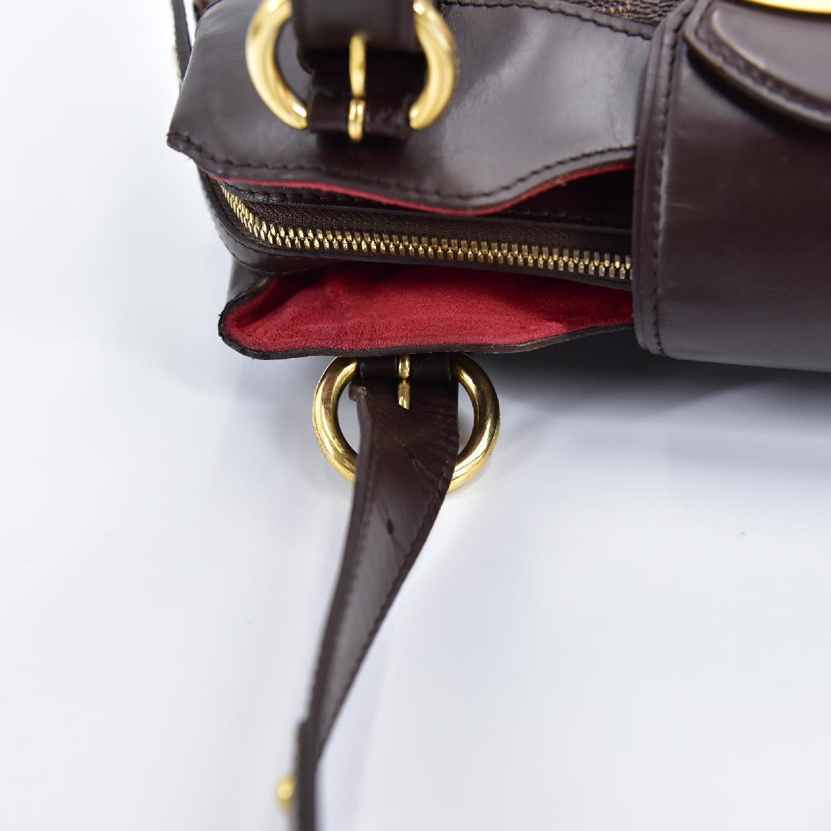 Damier Ebene Sistina PM Shoulder Bag – LuxUness